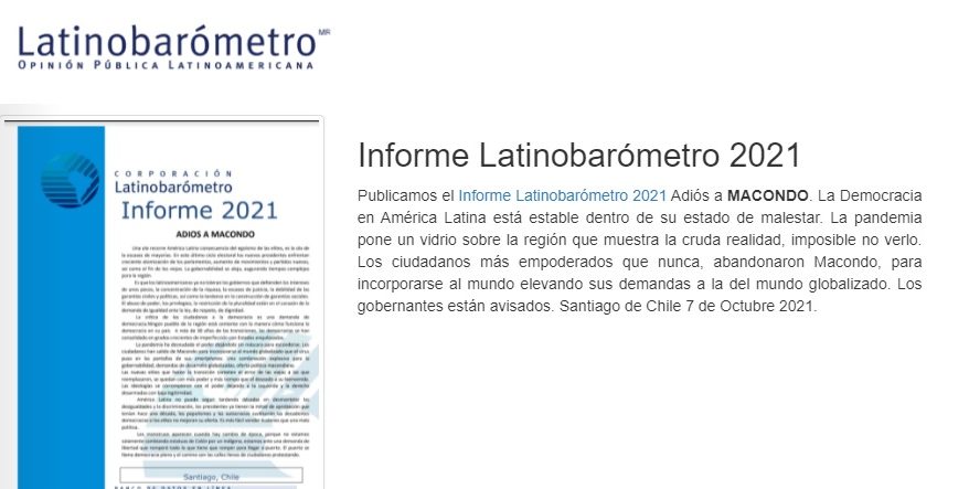 Desapego a la democracia