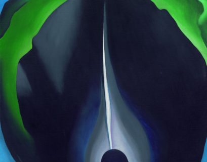 O'Keefe El volcán y la brisa