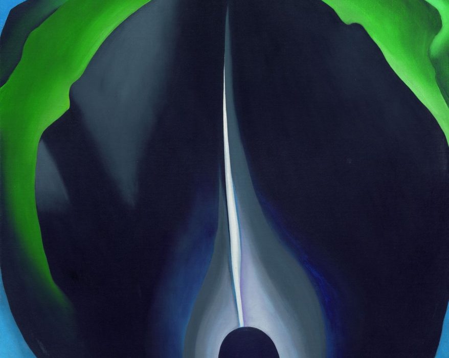 O'Keefe El volcán y la brisa