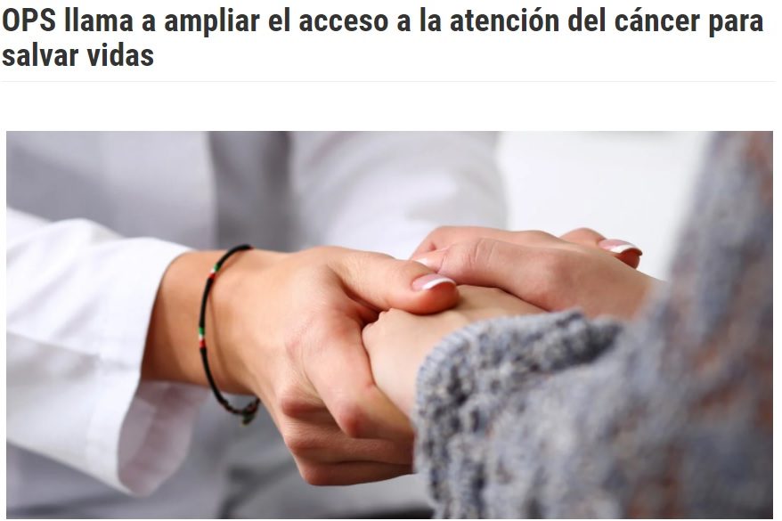 Atención por cáncer
