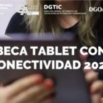 Beca UNAM tablet con conectividad