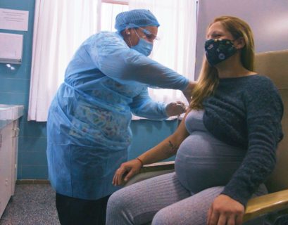 Mujeres embarzadas con COVID19