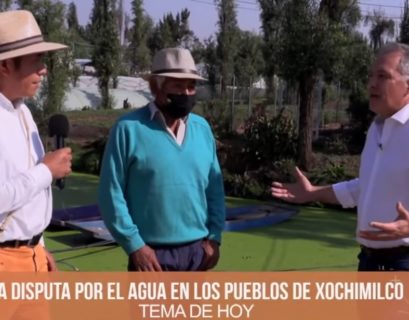 Xochimilco, disputa por el agua