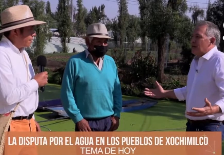 Xochimilco, disputa por el agua