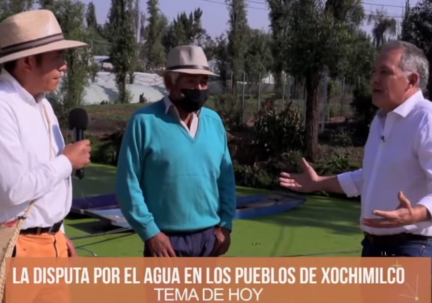 Xochimilco, disputa por el agua