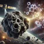 El Asteroide Bennu y el origen de la vida. Imagen generada con Ai