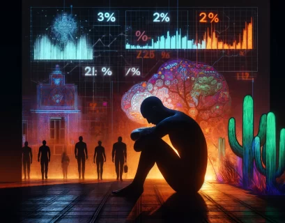 La depresión. Imagen generada con Ai