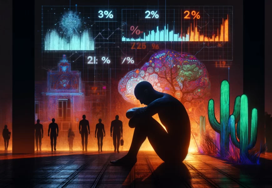 La depresión. Imagen generada con Ai