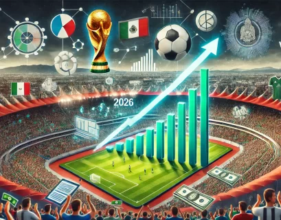 Economía del deporte. Imagen generada por Ai