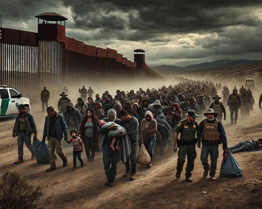 Los retos de la repatriación. Imgen generada por Ai