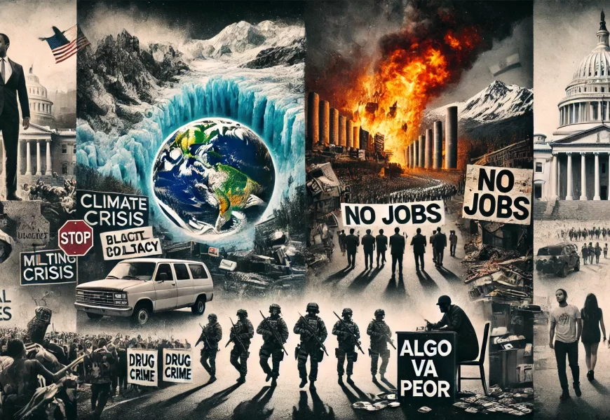 Algo va peor. Image generado con Ai.