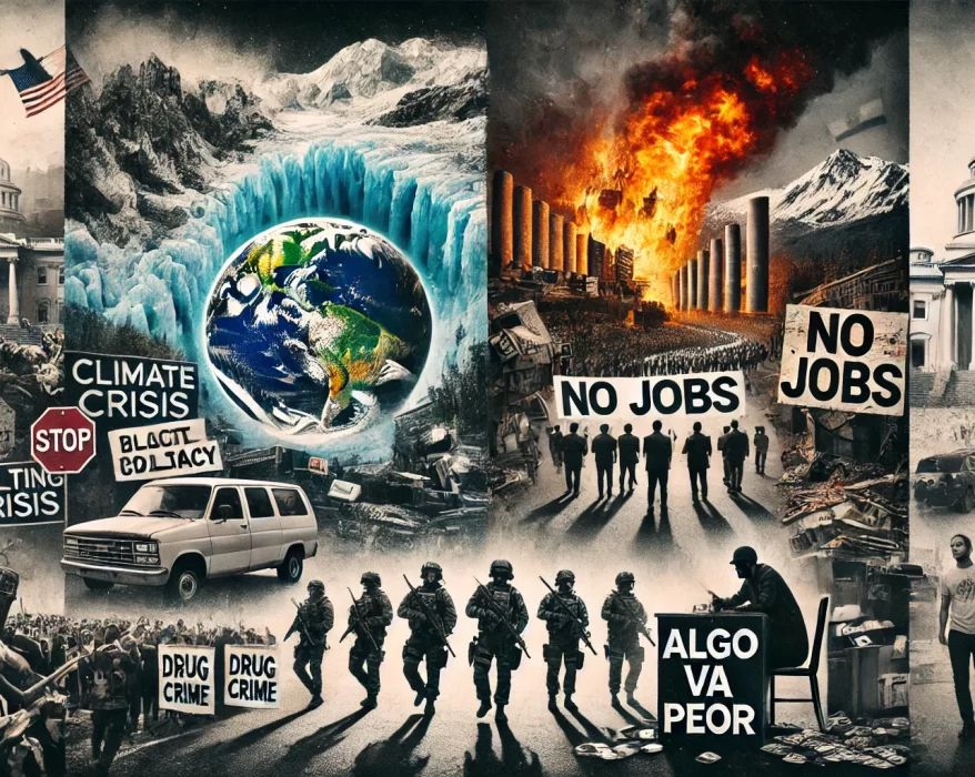 Algo va peor. Image generado con Ai.