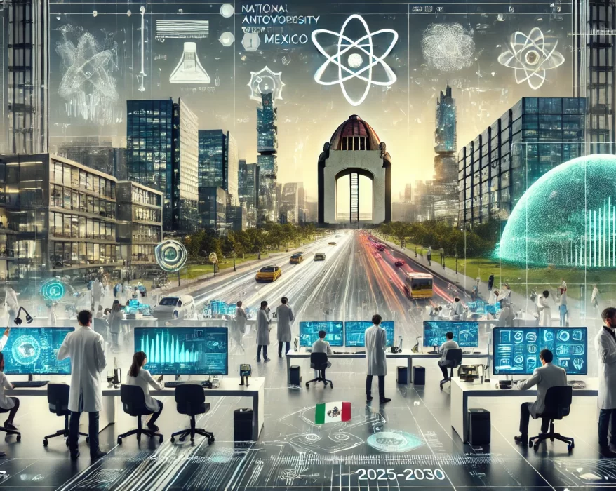 Contribuciones de la UNAM al PND 25-30. Imagen generada con Ai.