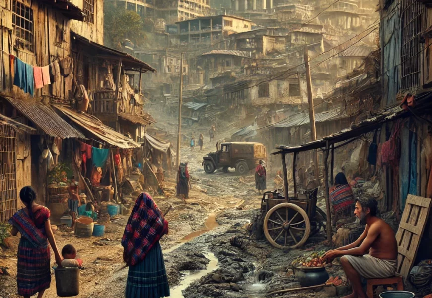 La evolución de la pobreza en Chiapas II. Imagen generada con Ai