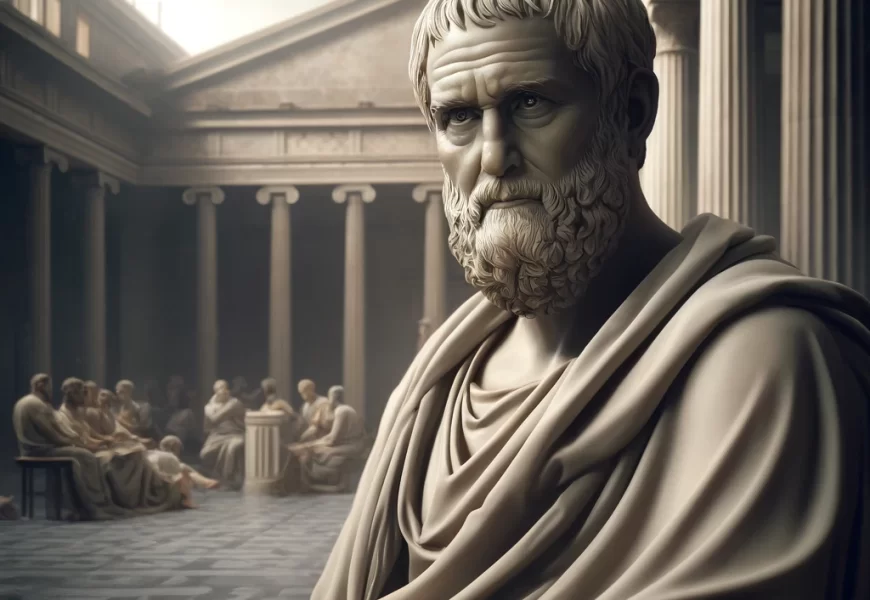 Crisipo de Solos. Imagen generadqa con Ai.