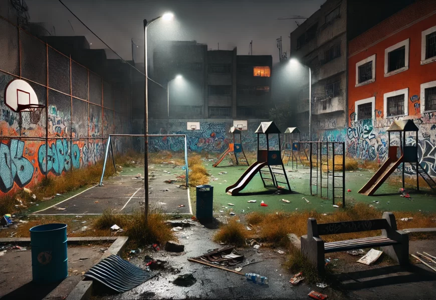 Recuperar los espacios públicos. Imagen creada con Ai.