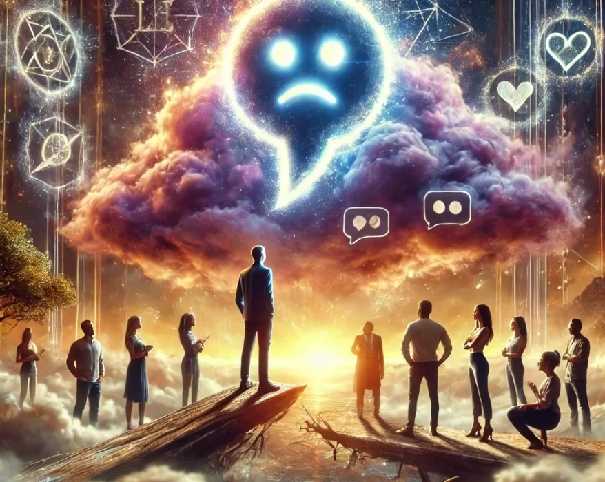 Influencers. Imagen generada con Ai