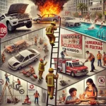 Homicidios culposos. Imagen generada con Ai.