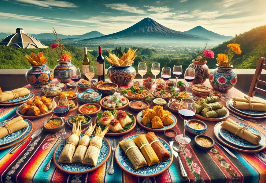 Los tamales mexicanos. Imagen generada con Ai