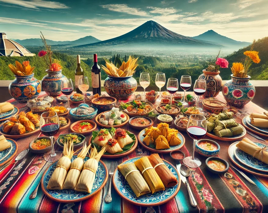 Los tamales mexicanos. Imagen generada con Ai