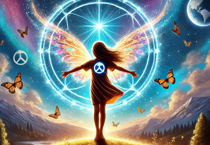 Derechos de las niñas. Imagen creada con Ai.