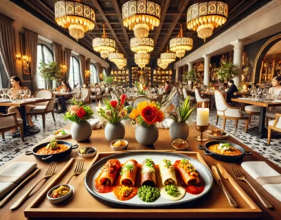 Las enchiladas mexicanas. Imagen creada con Ai.